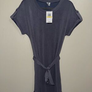 Casual Blue/Gray Women's Top